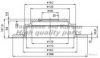 ASHUKI S017-15 Brake Disc